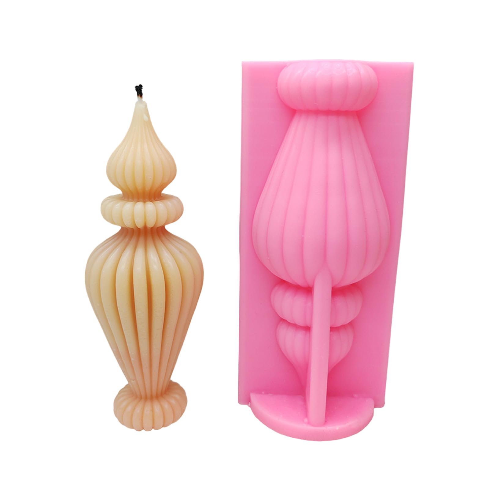 Moule à bougie en silicone pour fabriquer des cadeaux faits main