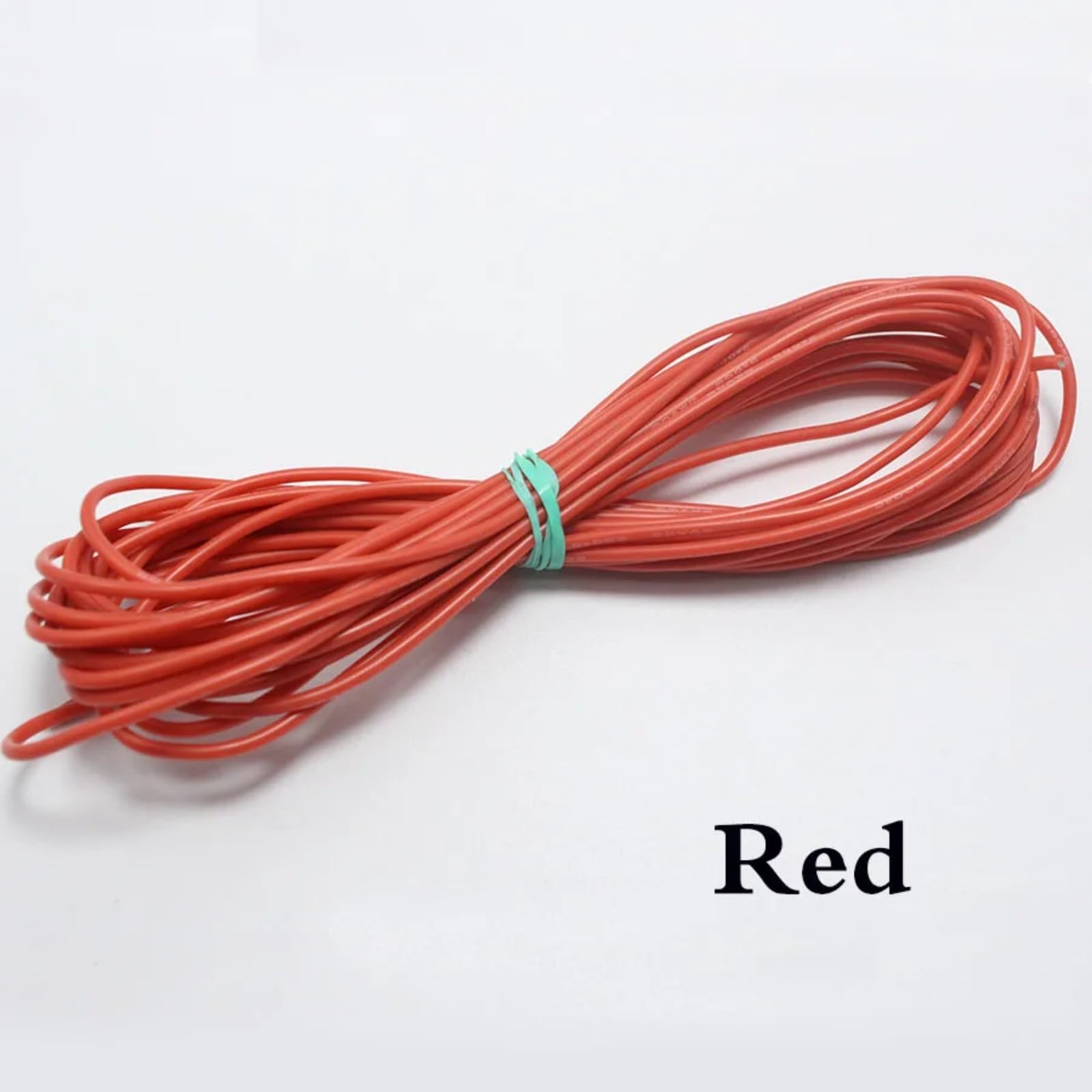 2/5/10 metros 30 AWG cable de silicio flexible RC 11/0.08TS diámetro exterior 0,8 mm cable electrónico (marrón; 10 m)