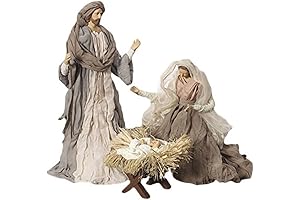 Enchanting Large Holy Family Nativity Set