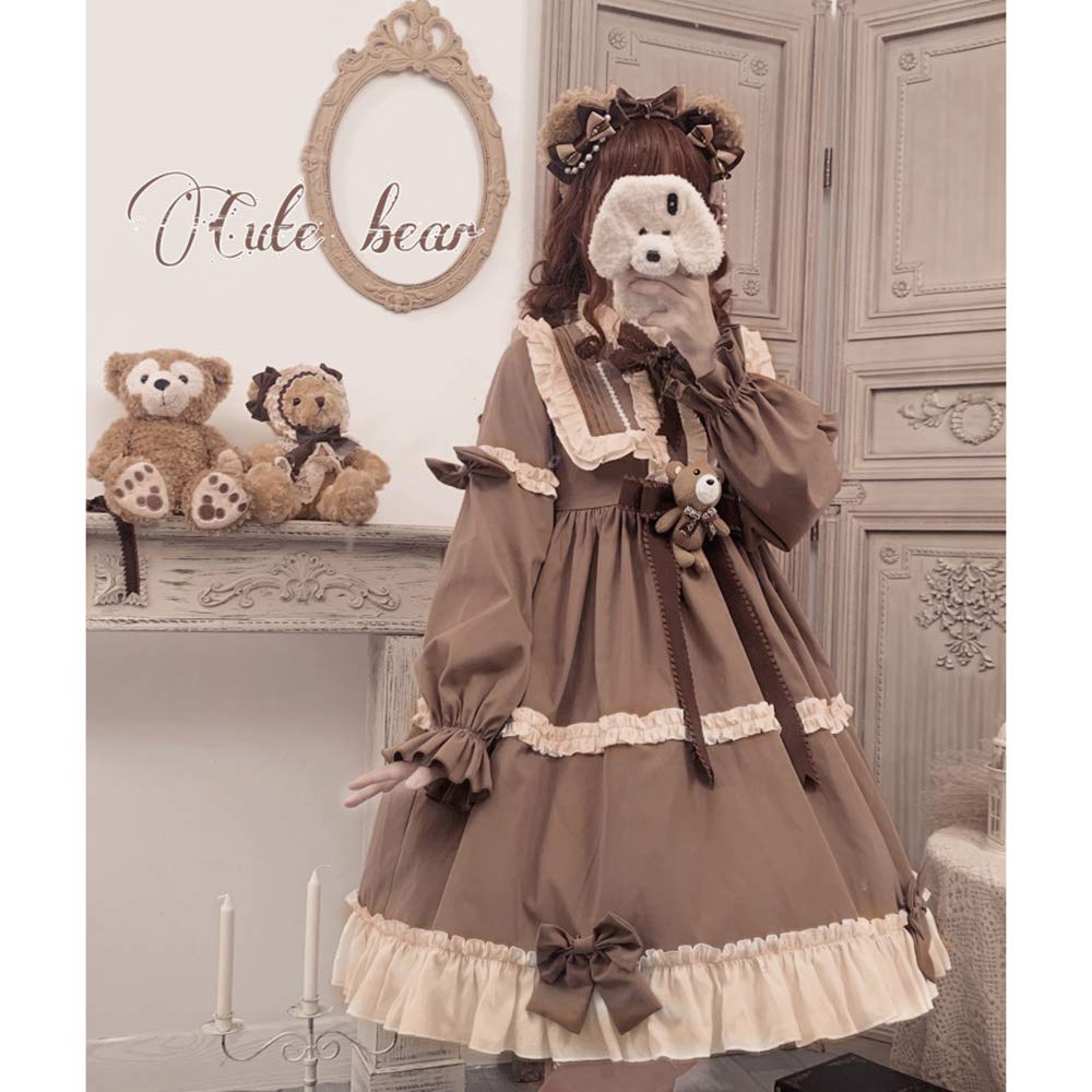 Amazon.co.jp: ワンピース ロリータ 長袖 ロリータ服 コスプレ 衣装 