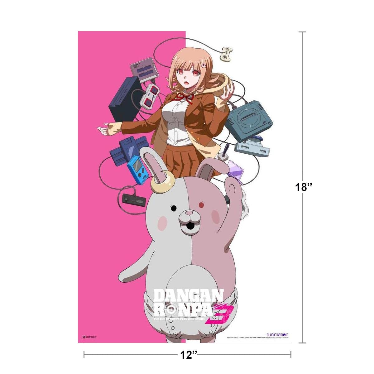 七海千秋　ダンガンロンパ　A3ポスター Amazon.co.jp: ダンガンロンパ 3ポスター モノミ千秋 七海 マーチ