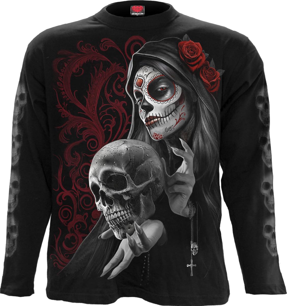 Spiral - Love is Dead - Longsleeve T-Shirt Black - XXL