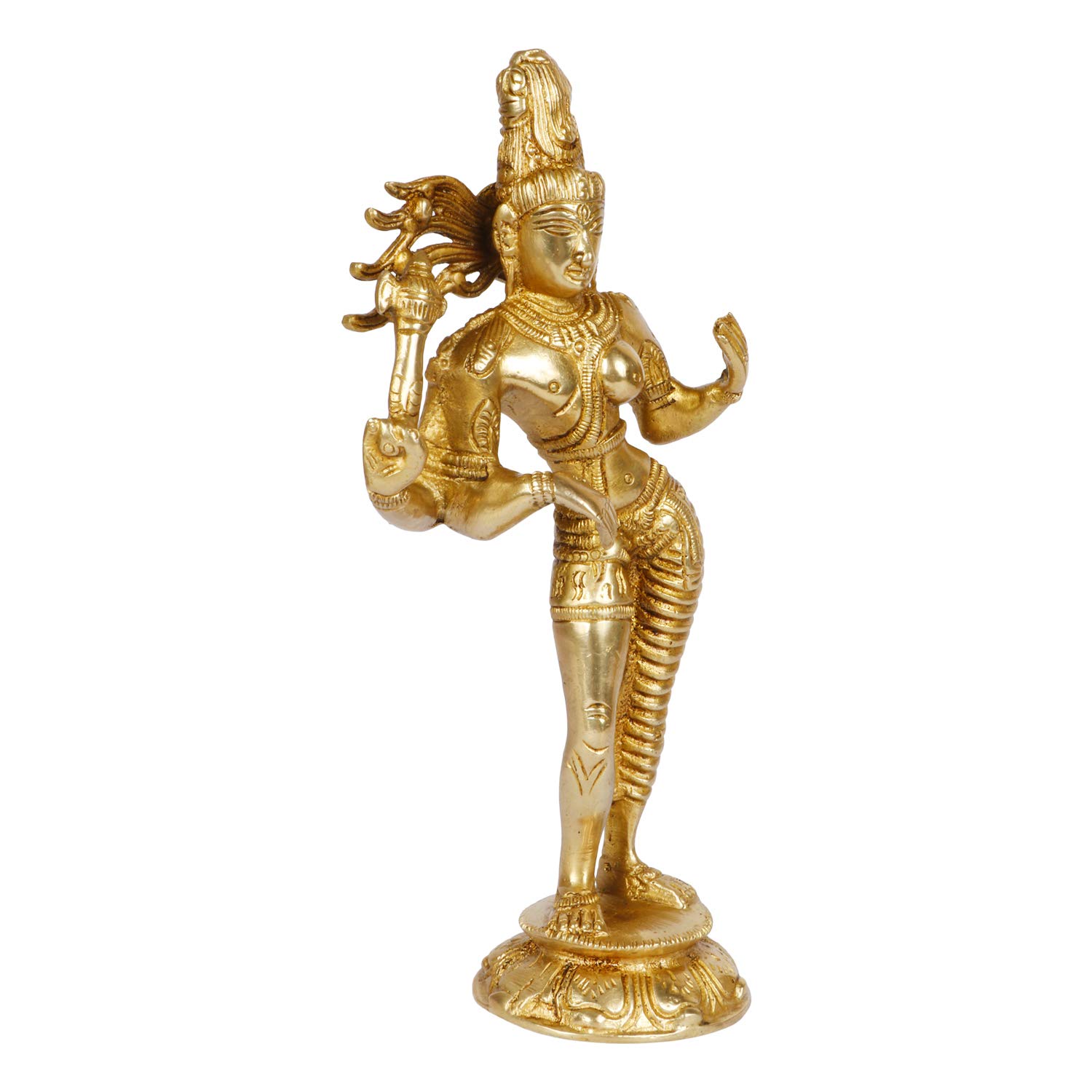 Buy ARTVARKO Brass Ardhanarishvara Ardhnarishwar Statue (Half Shiva