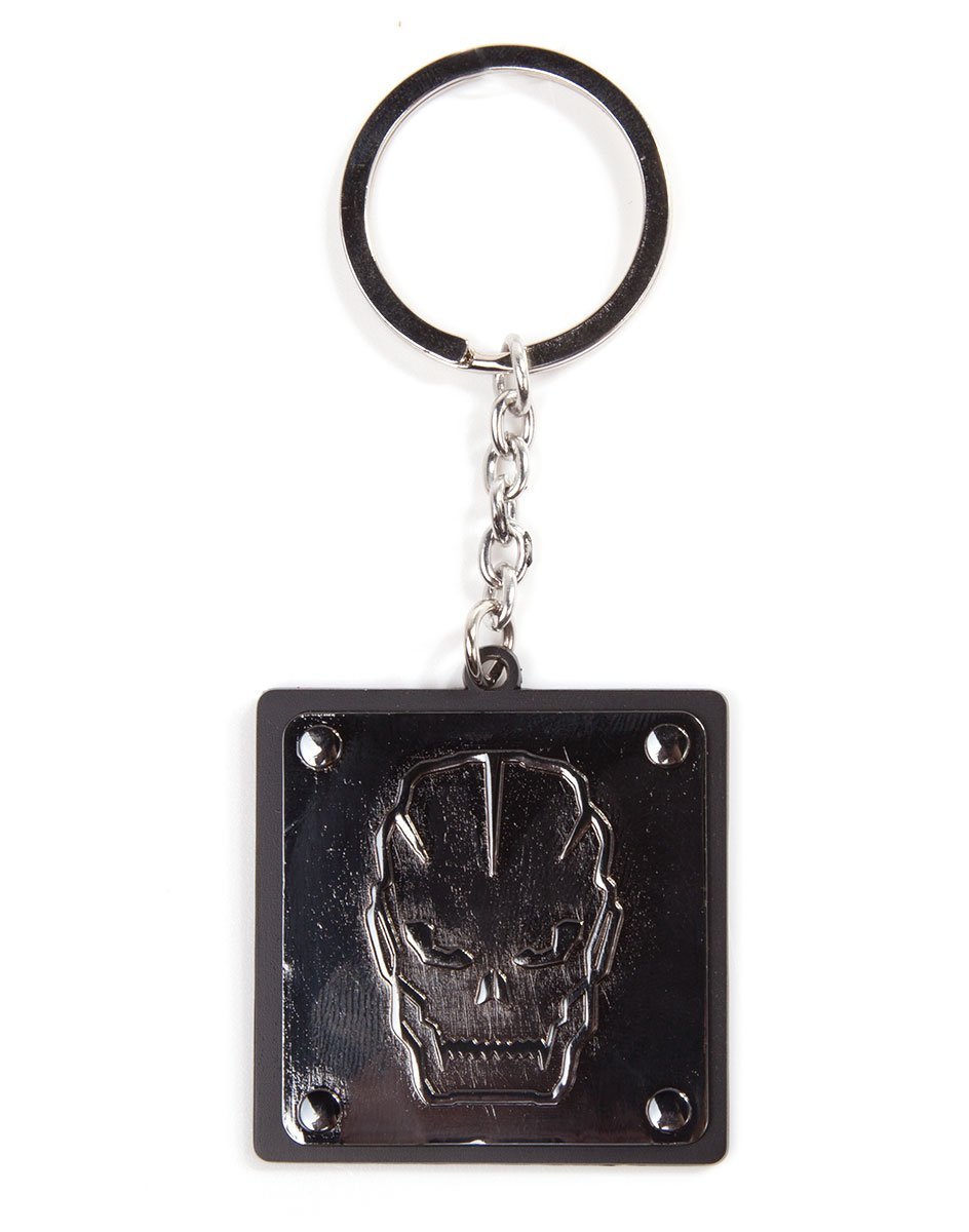 Amazon.com: Call of Duty Black Ops III Skull Metal Key Ring (Electronic ...