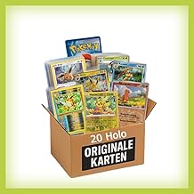 20 Original Holo/Reverse Pokémon Cards German - Card Set for Collectors & Children