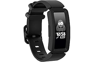 GVFM Black Fitbit Ace 2 Band for Kids