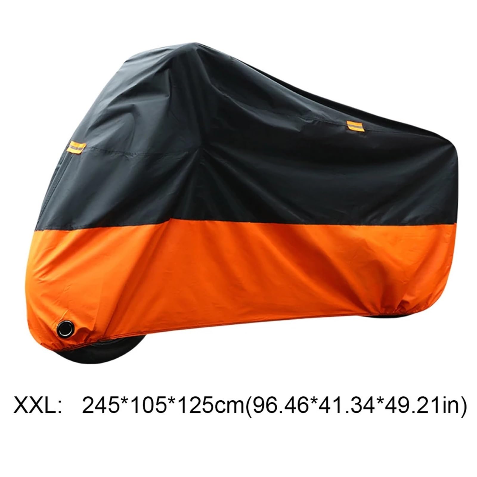 Funda para Moto Protector Cubierta Cubierta impermeableprueba de Polvo para Exteriores, Cubierta para Moto, Scooter, Motores, Polvo, Lluvia, Cubierta Protectora UV para Todas Las Estaciones(XXL)