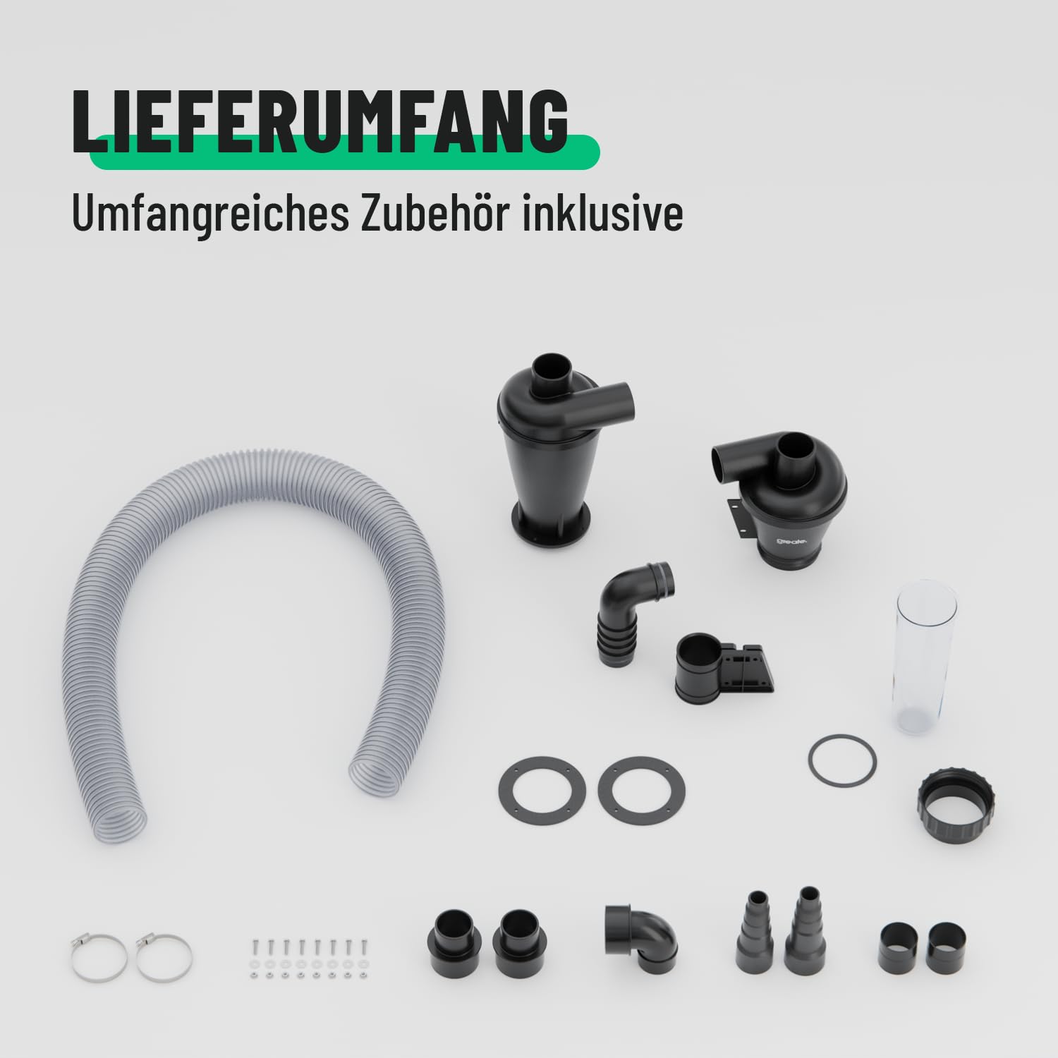 greate 2-Stufen Zyklonabscheider - Zyklon Absaugung Werkstatt
