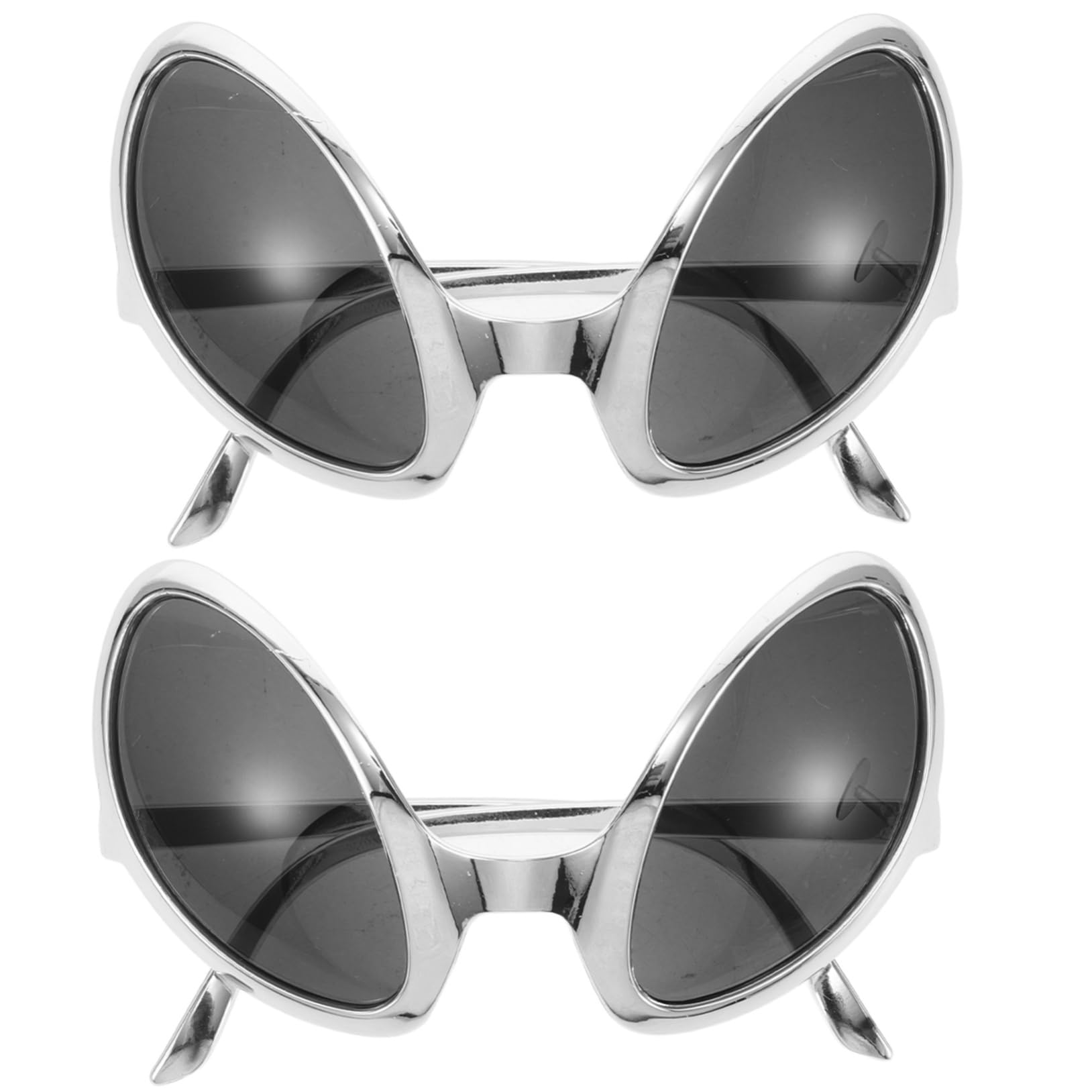 Tomaibaby 2 Piezas Máscara De Disfraz Alienígena Gafas Alienígenas Verdes Gafas De Sol Novedosas Gafas De Maquillaje Anteojos Extraterrestres Disfraz De Extraterrestre Constituir Accesorios