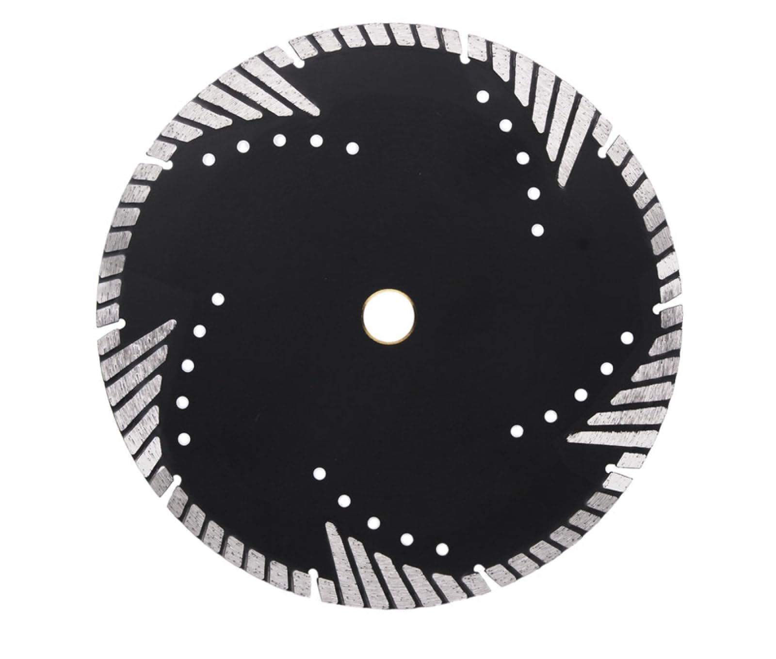 1 Hoja De Sierra Turbo De Diamante Prensado En Caliente De 180mm Con Dientes De Protección Inclinados Disco De Corte De Diamante De 7 "para Hormigón De Piedra