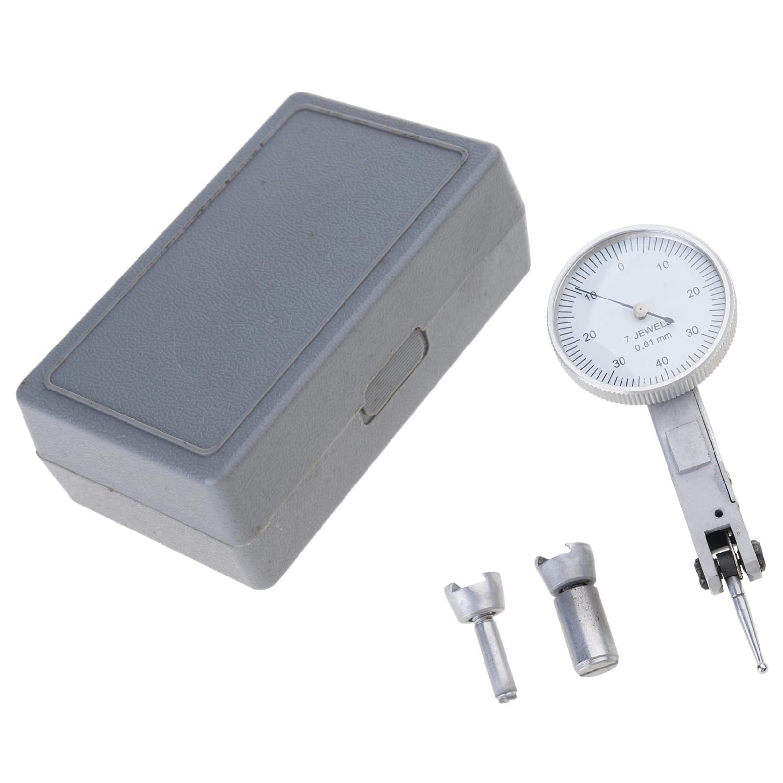 Contrast Dials Levers Gauge Dials Indicators with Industrial Steel Housing and 0.01mm Measuring Accuracy Gauge Indicators