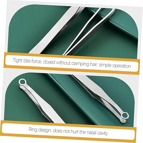 Miniatura 6 de Beaupretty 1 set Tip Tweezers Care Pouch Male Trimmer Pocket Clips Noses Yellow Body Sideburns Hair Men Clipper Brow Universal - Tools Trimming