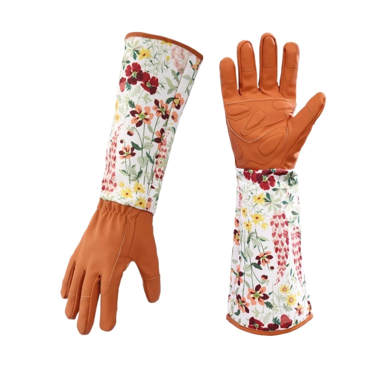 Gartenhandschuhe Lang Bedruckte Gartenhandschuhe mit langen Ärmeln for Schutz des Handgelenks