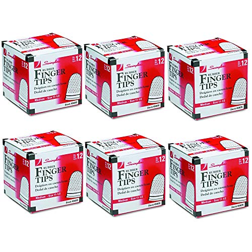 Doigts en caoutchouc Swingline 54035 tri papier taille moyenne