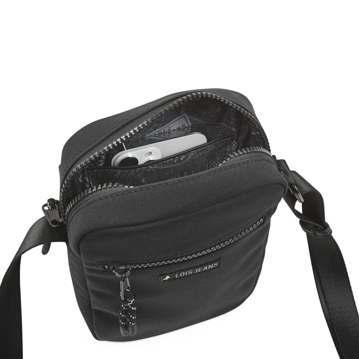 Lois - Bolso Hombre elegante y funcional Bolsitos Para Hombre resistentes y modernos Bolsos Para Hombre estilo casual, ideales para el día a día