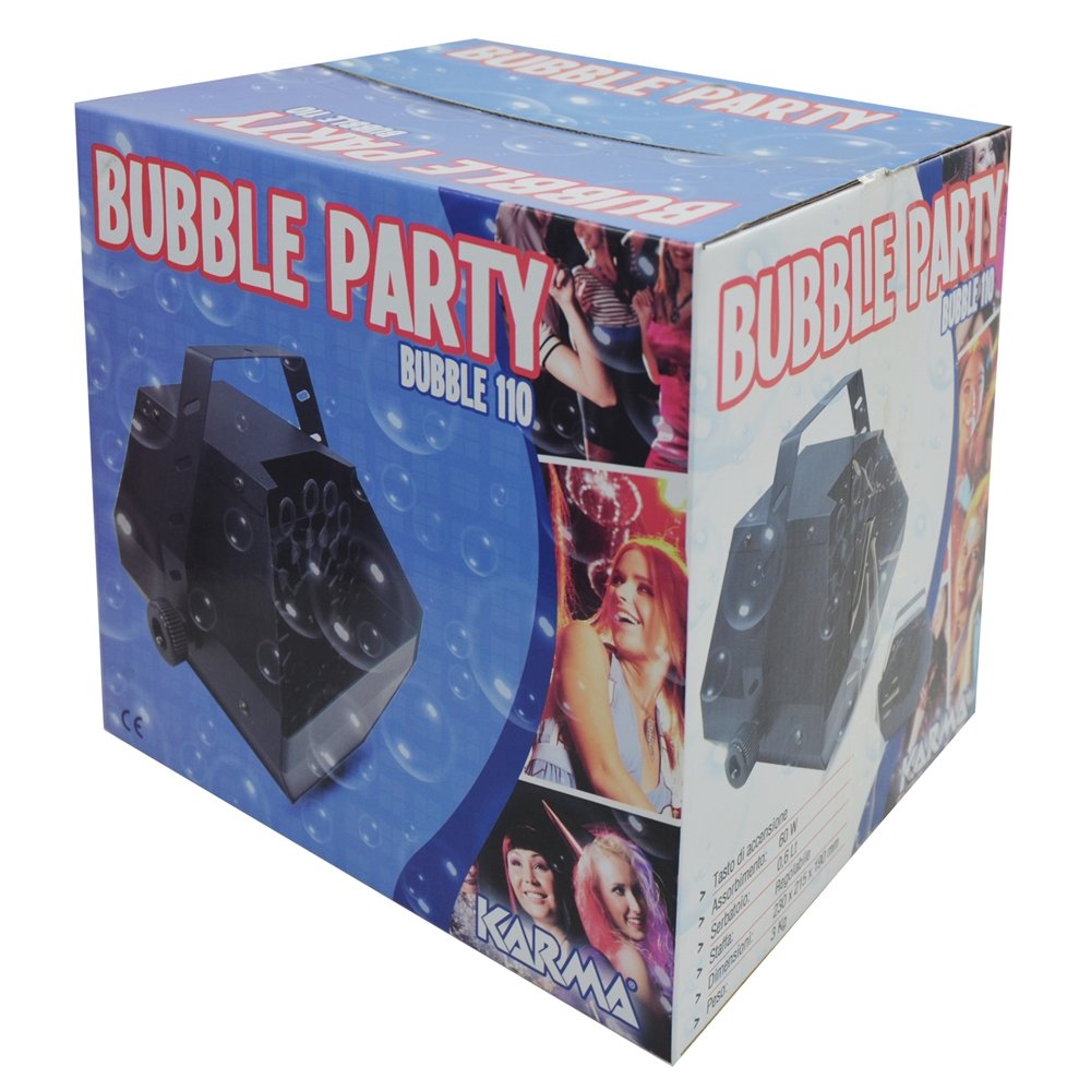 Bubble 110 - Bubble Machine Macchina Per Le Bolle Di Sapone (Bubble Party)