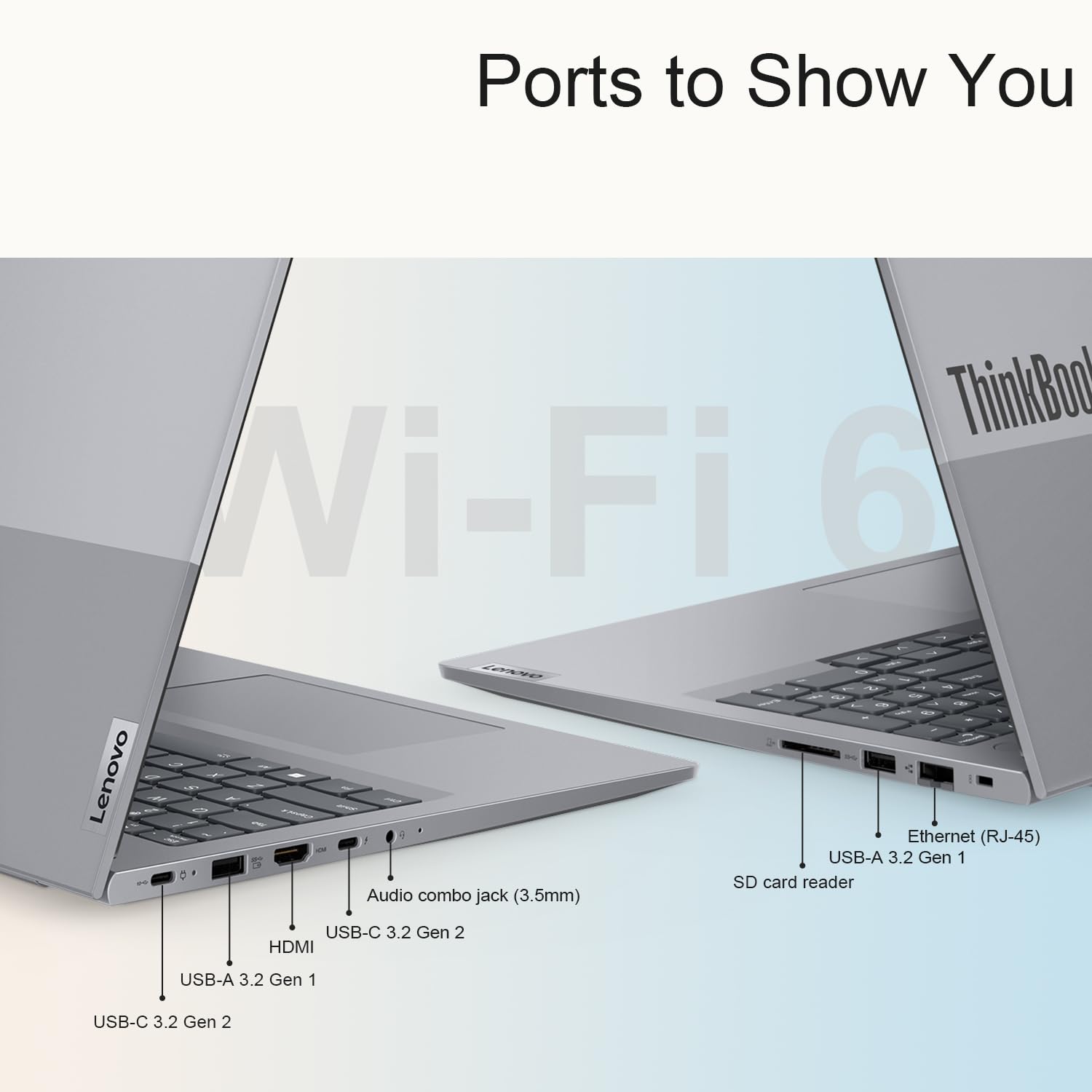 Amazon.com: Lenovo ThinkBook 16 Gen 6 Business Laptop, 16