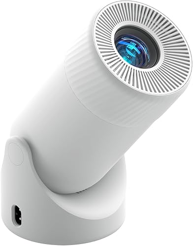 Aplicaciones integradas2025 actualizadas Mini proyector con WiFi 6 Bluetooth, soporte 4K proyector portátil 1080P, altavoz base sonora de 5 W, disponible en Yaxa Costa Rica
