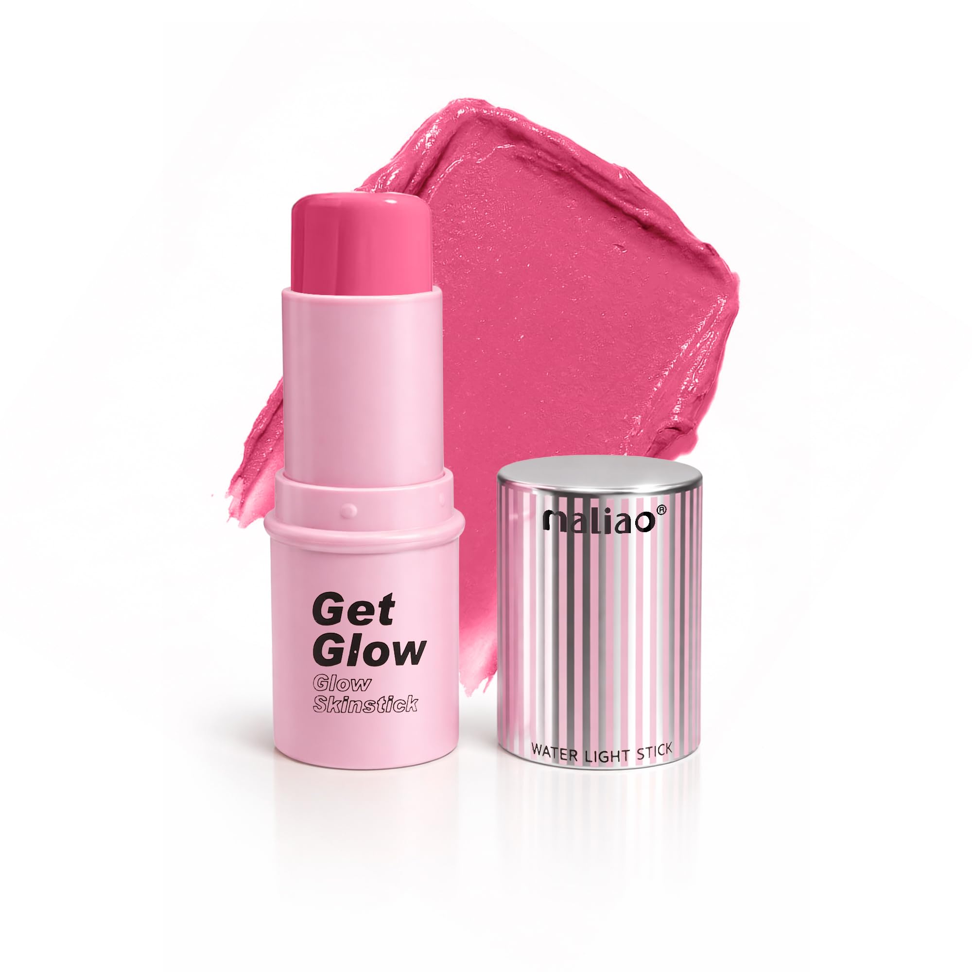 Maliao Get Glow Skinstick - Radiant Glow Highlighter for Luminous Skin (1, OXYGEN GIRL, Medium)