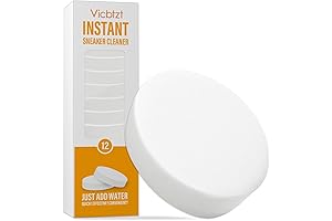 Sneaker Sponge Erasers: Instant Sole and Sneaker Cleaner 12 Pack