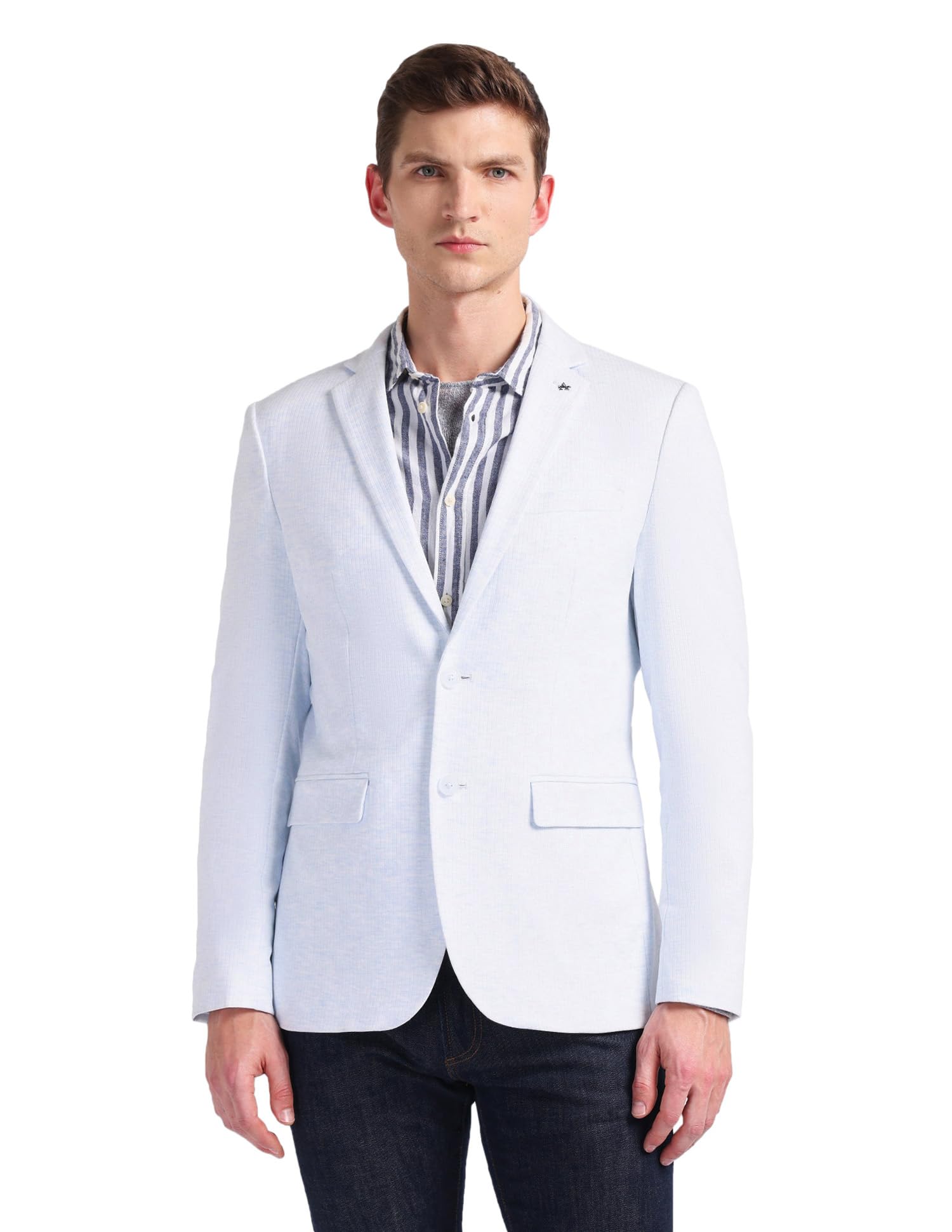 arrow Men's Single Breasted Slim Blazer-picture-21