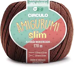 Circulo, Amigurumi SLIM-Circulo (7569-BRIGADEIRO)