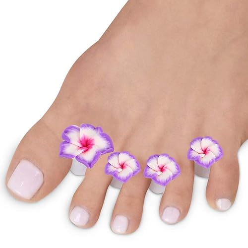 Miniatura 10 de Beaupretty 32 separadores de dedos para esmalte de uñas, bonitos separadores de dedos de los dedos, herramientas de manicura para el verano