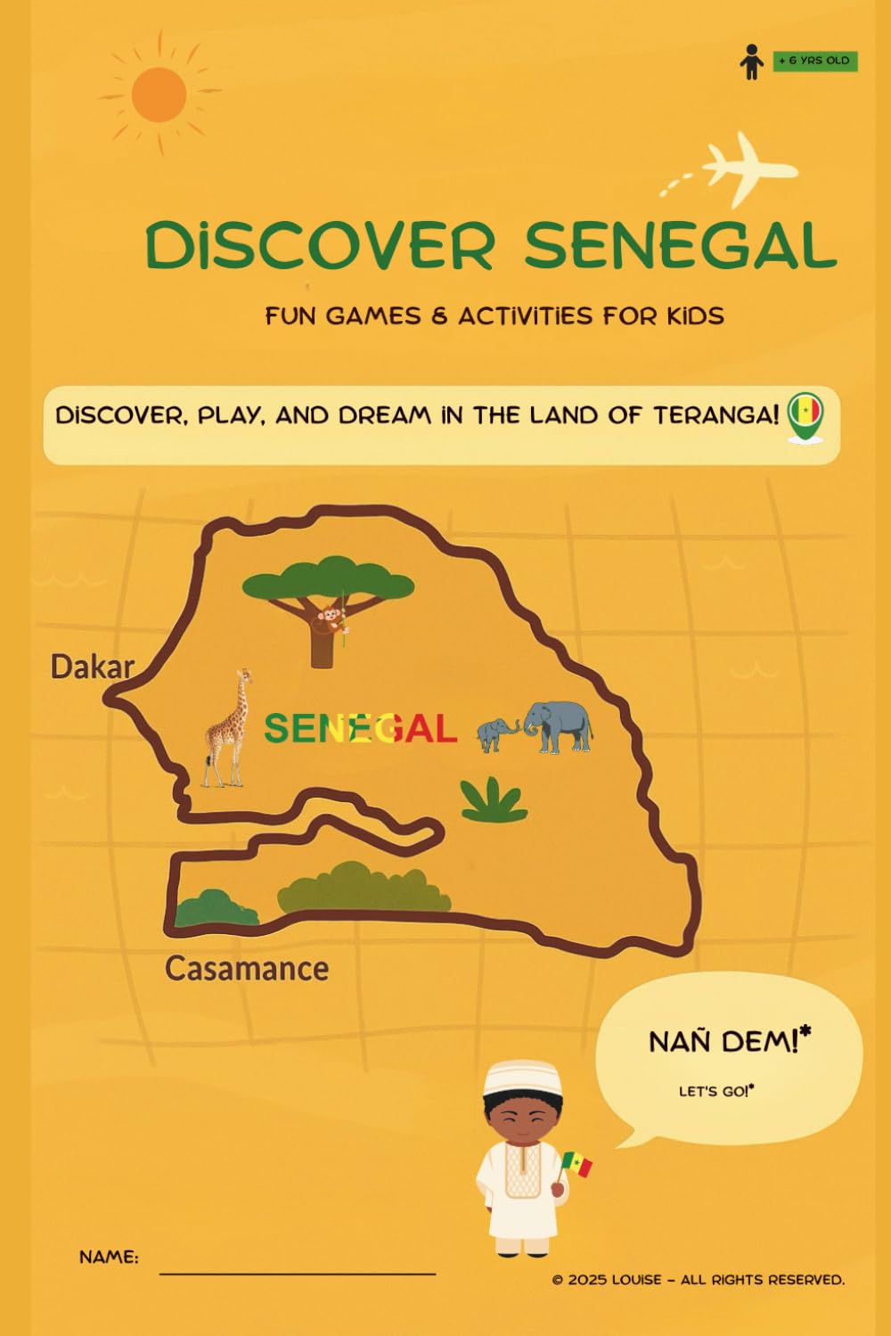 Discover Senegal: Fun games and activities for kids