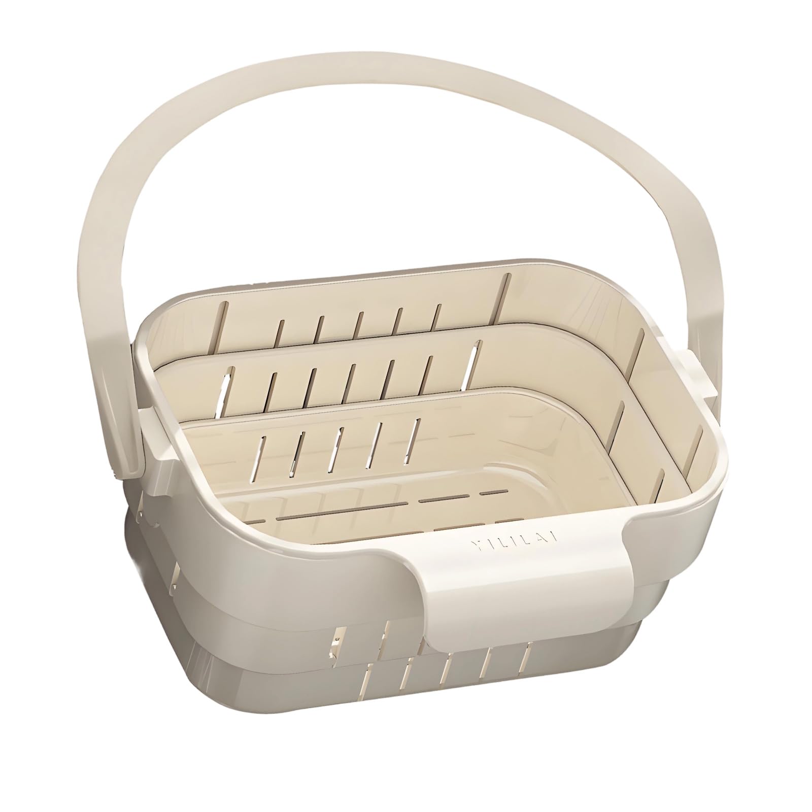 Xinsheinelry Multifunctional Foldable Drainer Basket for Sink Vegetables Fruits Pastas with Faucet Clip Hanging Strainer Colander Expandable Collapsing Colander