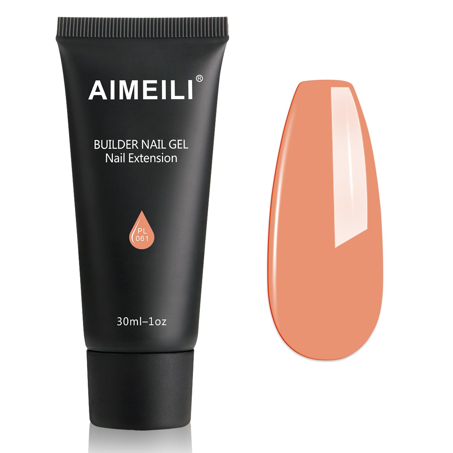 AIMEILI Gel Uñas Constructor Base Coat y Builder Gel 7 en 1 Nail Extensión Esmaltes Semipermanentes de Uñas UV LED Building Base 10ML — view 14