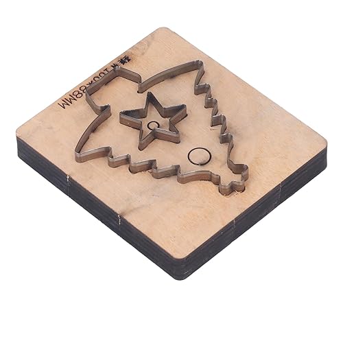 Miniatura 4 de Molde de troquelado de cuero Casos de abedul Juego de punzones de agujero Molde de corte a mano Árbol de aleación de árbol de acero Molde