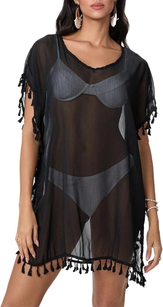 Women Beachwear Swimwear Bikini, Beach Cover Up, Summer Dress cover ups for swimwear