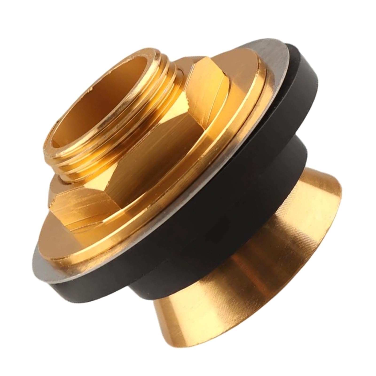 Msioytog Brass Urinal Drain Flange Closet Spud Plumbing Fitting Urinals Accessories for Secure Toilet Drain Systems Enduring Brass Closet Spud
