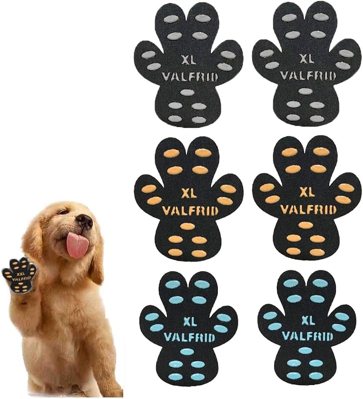 Protetor de Patas Antiderrapante para Cães VALFRID va601, XL, Multicolor, 60 unidades