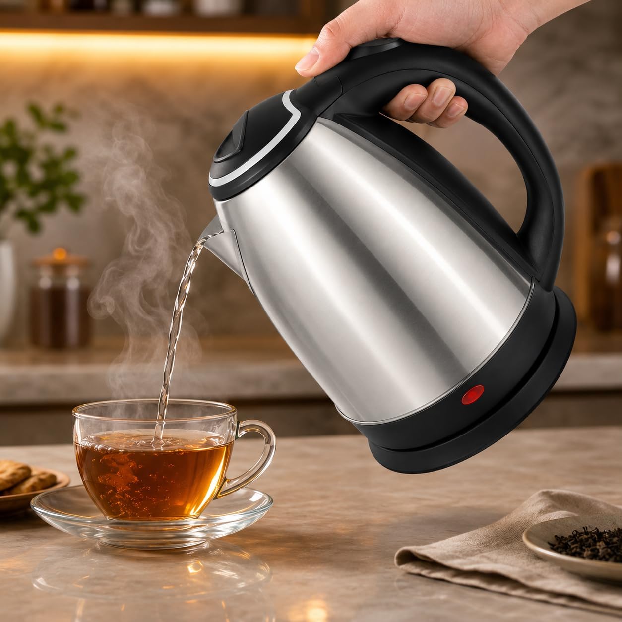 Chaleira Elétrica 2
Litros Inox 110V