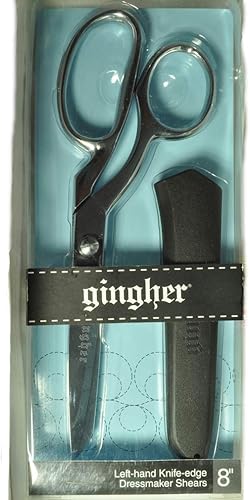 Gingher Tijeras de modista izquierda de 8 pulgadas