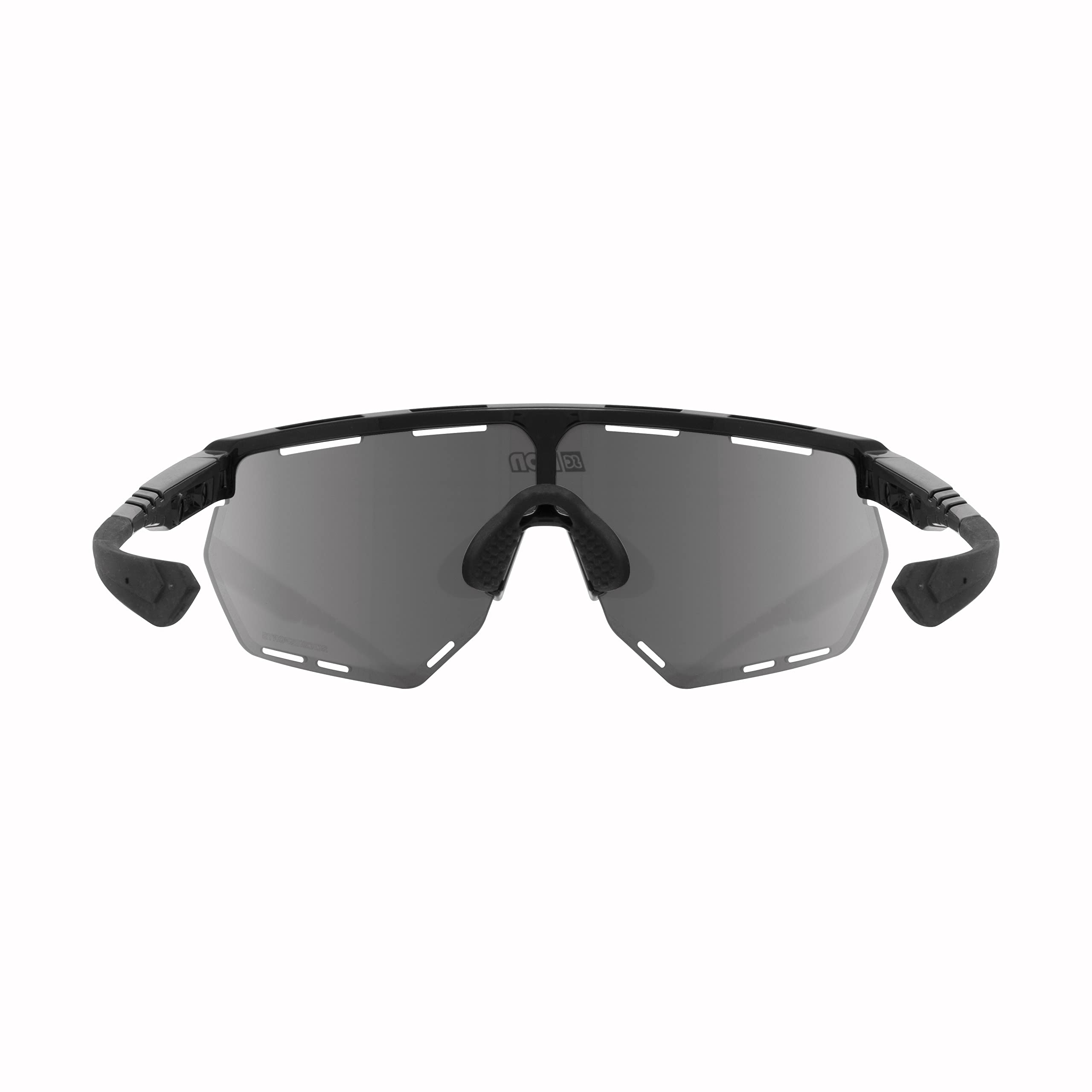 Scicon Sports Aerowing Occhiale Sportivo Ciclismo (Nero Lucido/Bronzo Specchiato)