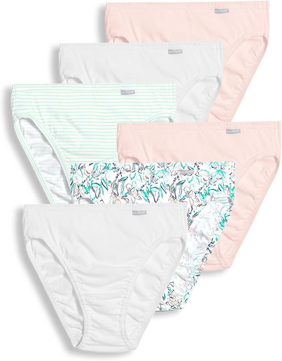 Jockey Women's Underwear Elance French Cut - 6 Pack