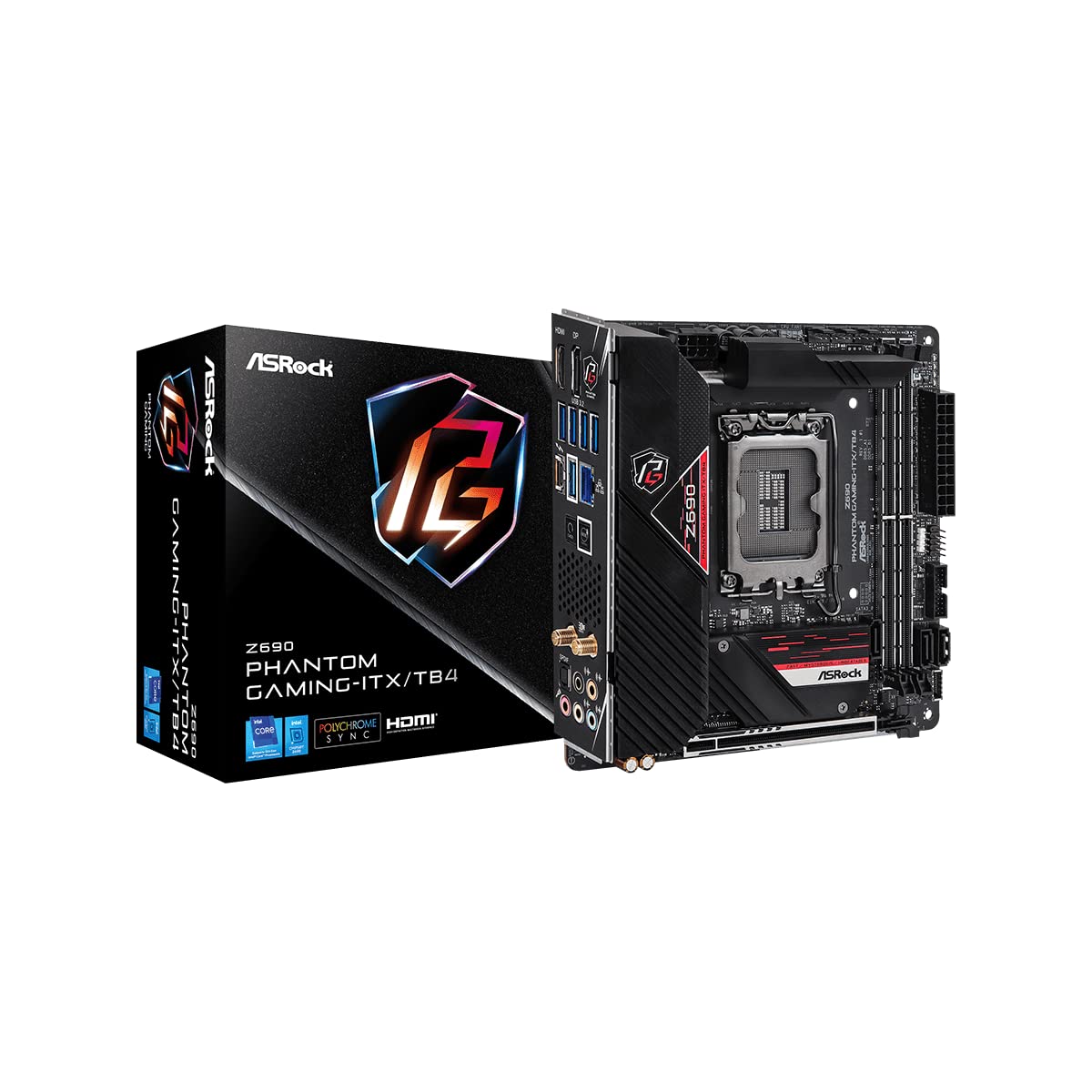 Amazon | ASRock マザーボード Z690 Phantom Gaming-ITX/TB4 Intel 