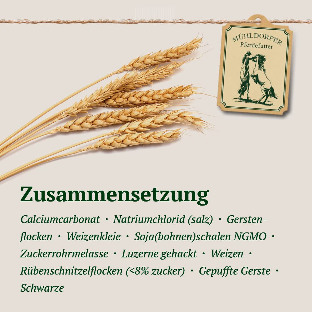 Mühldorfer Kräuter Müsli - 20 kg - Bei Husten und Atemwegbeschwerden - Wertvolle Kräutermischung, 20 kg (1er Pack)