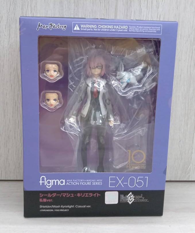 フィギュア Figma Ex 051 Fate Grand Order シールダー マシュ キリエライト 私服ver Wf18夏限定 フィギュア ドール 通販 Amazon