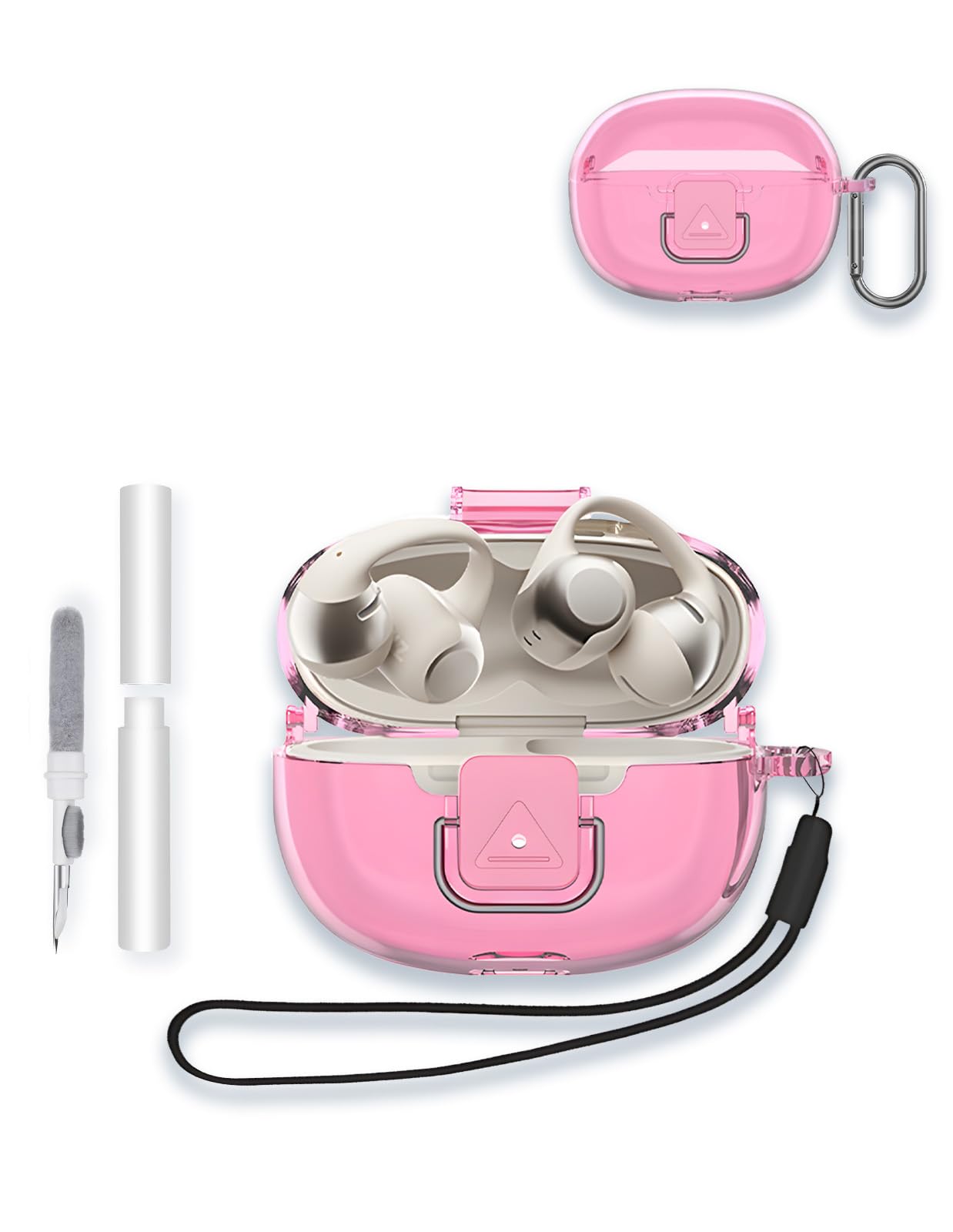 【最終値下げ】Shokz OpenDots ONE 充電ケース　ピンク Amazon.com: Case Cover for SHOKZ OpenDots ONE - Open-Ear