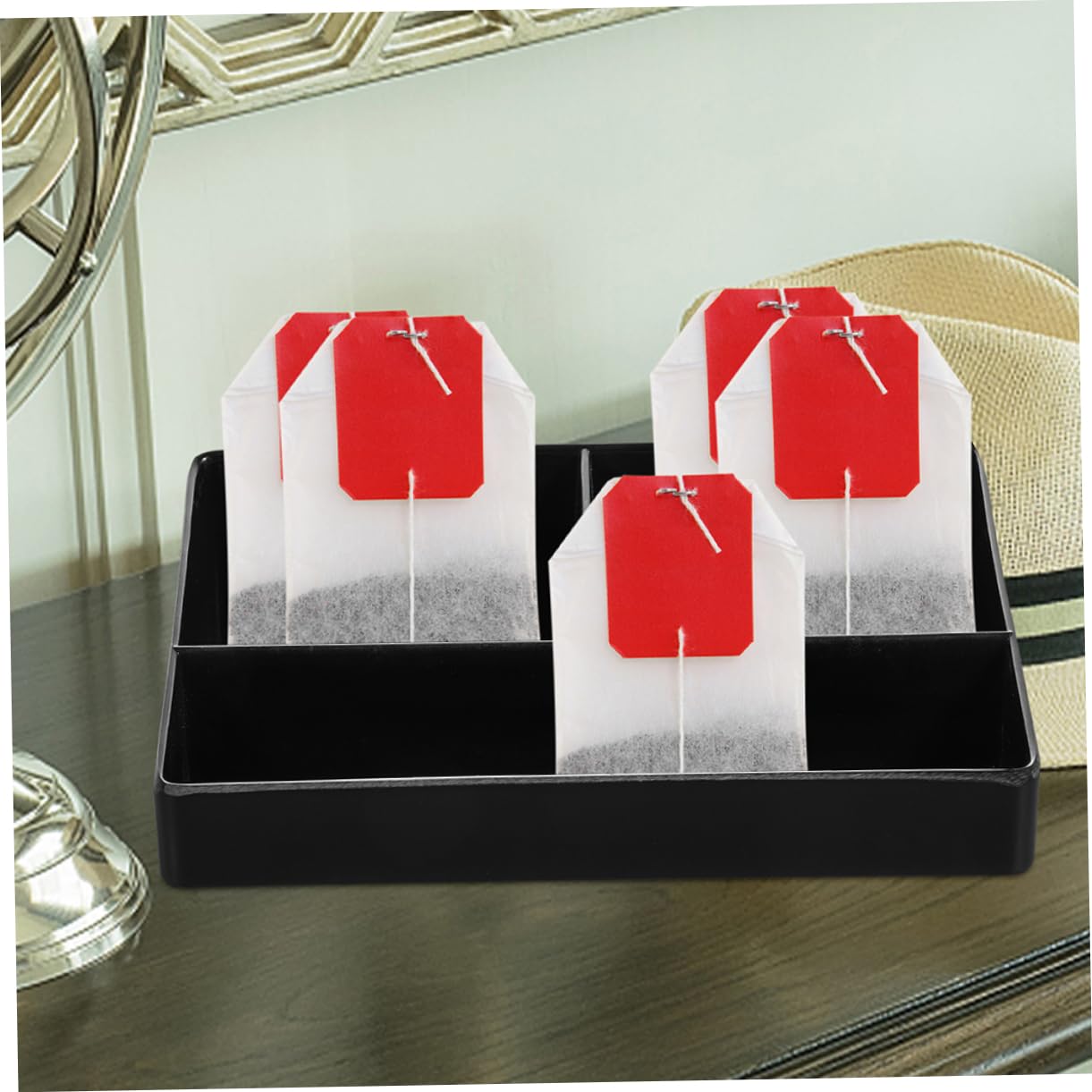 Organizer Per Tè E Zucchero - Scatola Portabustine In Porcellana Per Bar E Casa - Foto 2