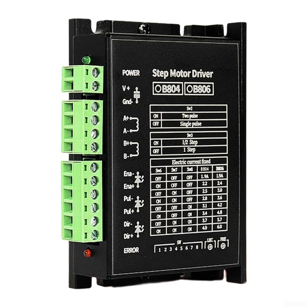 Controlador de motor paso a paso 80 V para motores NEMA 17 23 para motores paso a paso