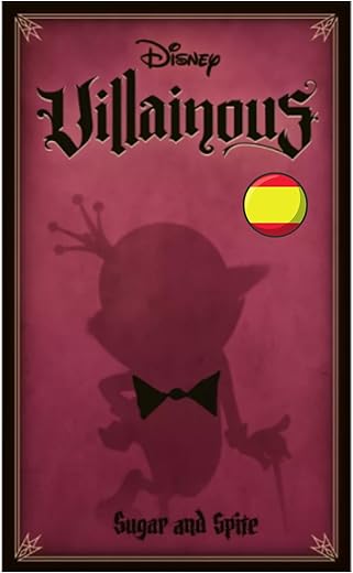 Ravensburger - Disney Villaninous Sugar&Spite, Board Games Kids 10 Years and Older, 2 Players, Gift Boy 10 Years, Family Board Games, Spanish Version