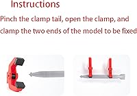 Vista 3 de LICHIFIT 2/4/20 PCS Herramienta de Modelo de Abrazadera Auxiliar Sin Costuras para Hobby Modelo DIY