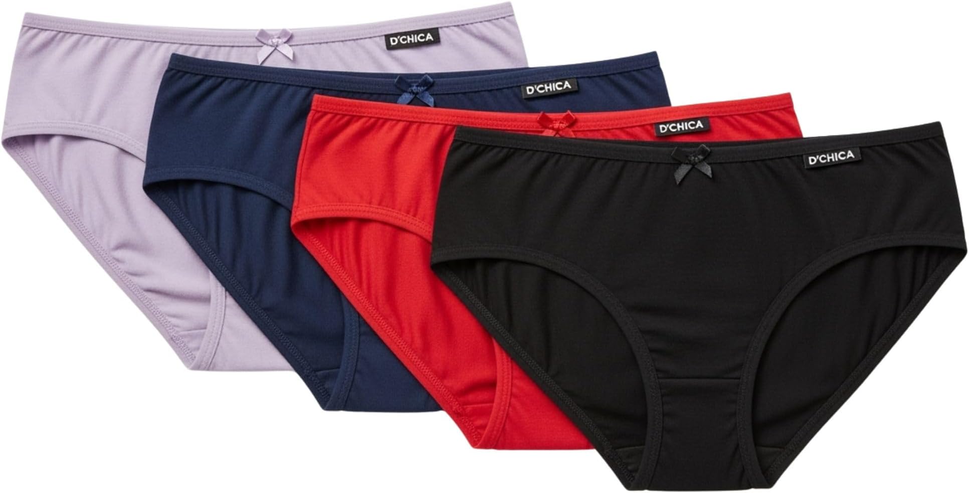 Essentials Cotton Panties for Girls, Comfortable Mid-Waist Hipster Panty with Stretchable Soft Inner Elastic, Full Coverage Breathable Briefs (Multicolor) Solid & Printed