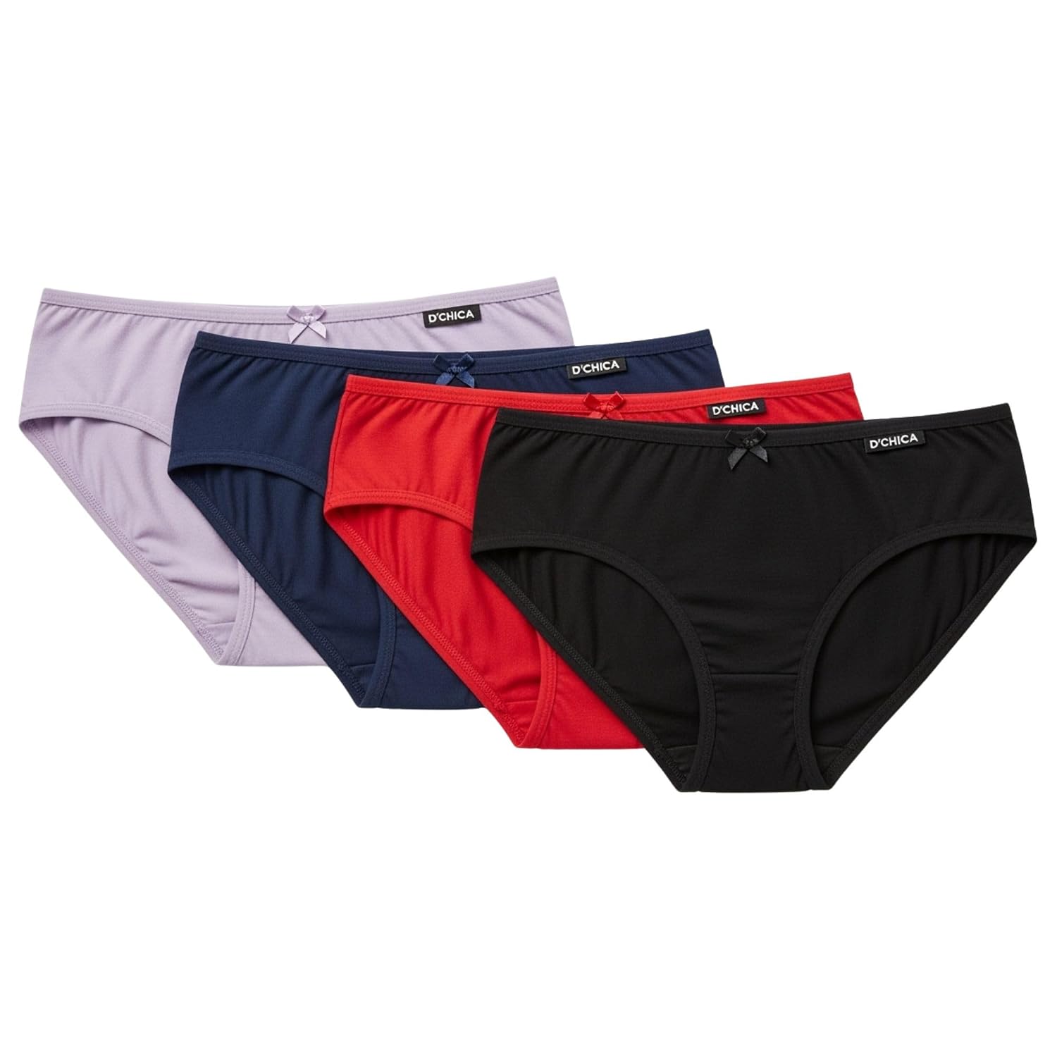 DChica Essentials Cotton Panties for Girls, Comfortable Mid-Waist Hipster Panty with Stretchable Soft Inner Elastic, Full ... - Review, Price and Buying Guide