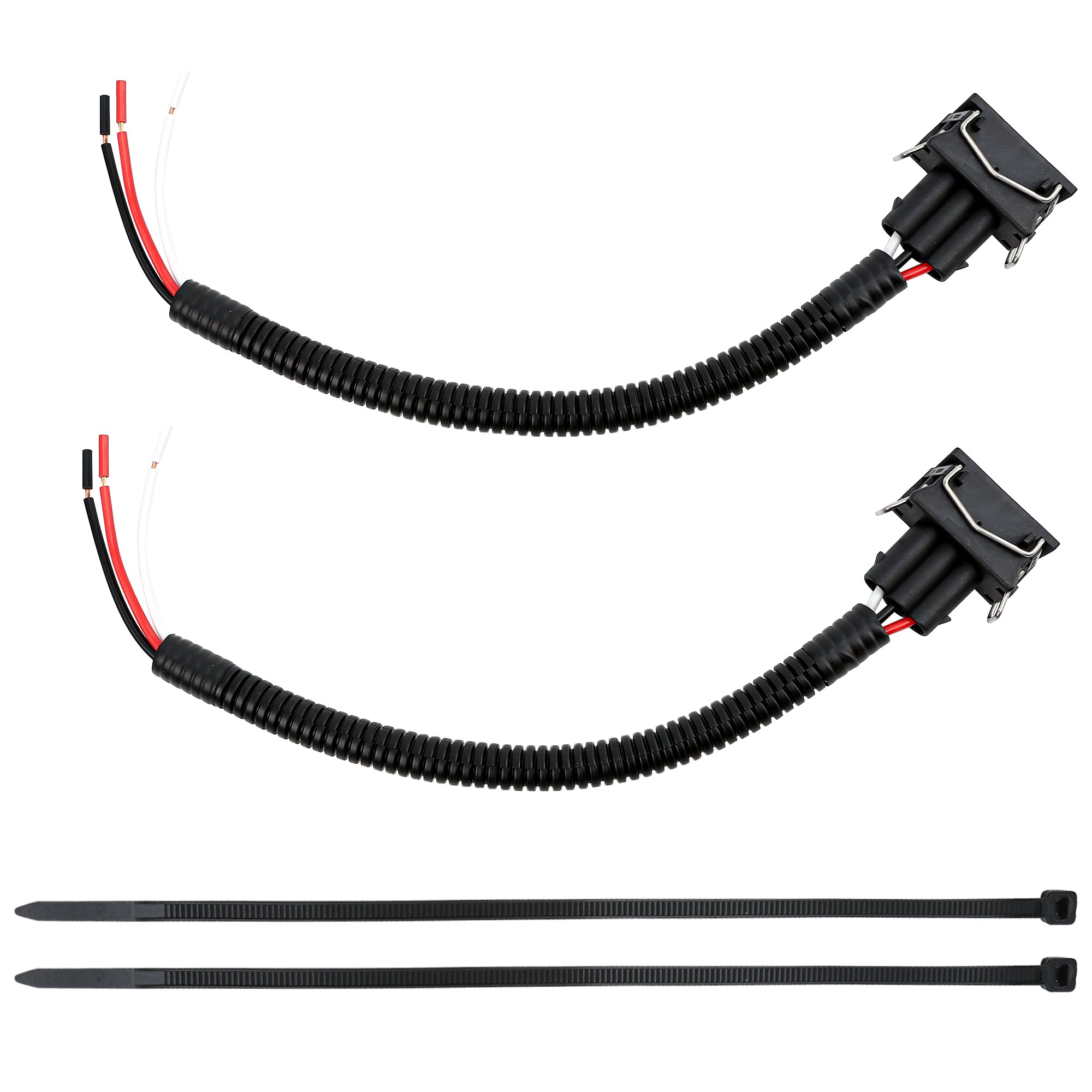 BuleVina 2pcs Pigtail Connector Tail Light Wiring Plug 2412341 Fit for Maverick for Outlander for Commander for Renegade for Gen2 for ATV's Replace 710001645