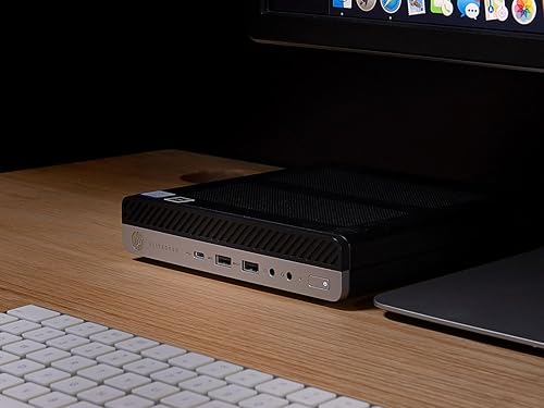 Miniatura 9 de HP Micro PC EliteDesk 800 G4 Windows 11 Tiny Desktop, i5 Hexa-Core Mini Business Computers 16GB Ram 1TB NVMe M.2 SSD, WiFi, BT, HDMI, DP, USB-C,